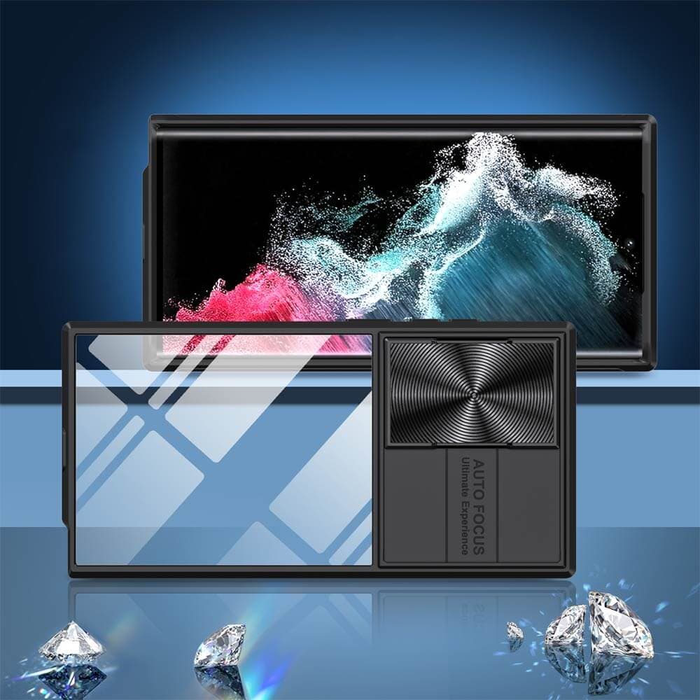 Coque avec cache caméra – Samsung Galaxy S23 Ultra 5G – PROTECT IE027 Noir - Vue 2