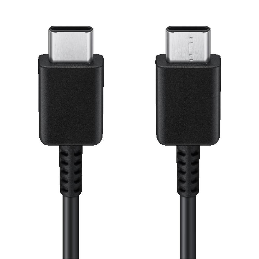 Câble Data USB-C vers USB-C Samsung (1m) Noir - Vue 2