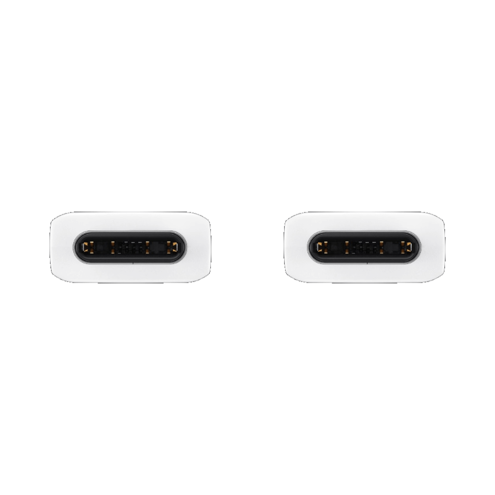 Câble Data USB-C vers USB-C Samsung (1m) Blanc - Vue 3