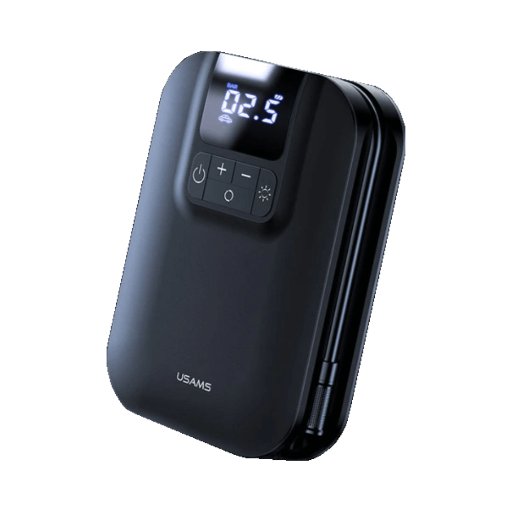 Mini Pompe Électrique Usams 5000mAh 80W Noir - Vue 2