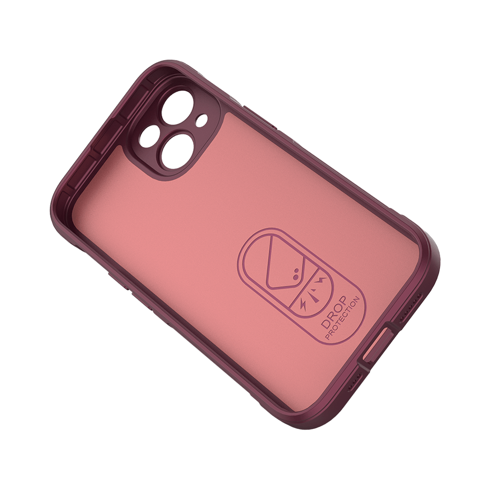 Coque de protection antichoc renforcée – Apple iPhone 13 – PROTECT IX008 Prune  - Vue 4