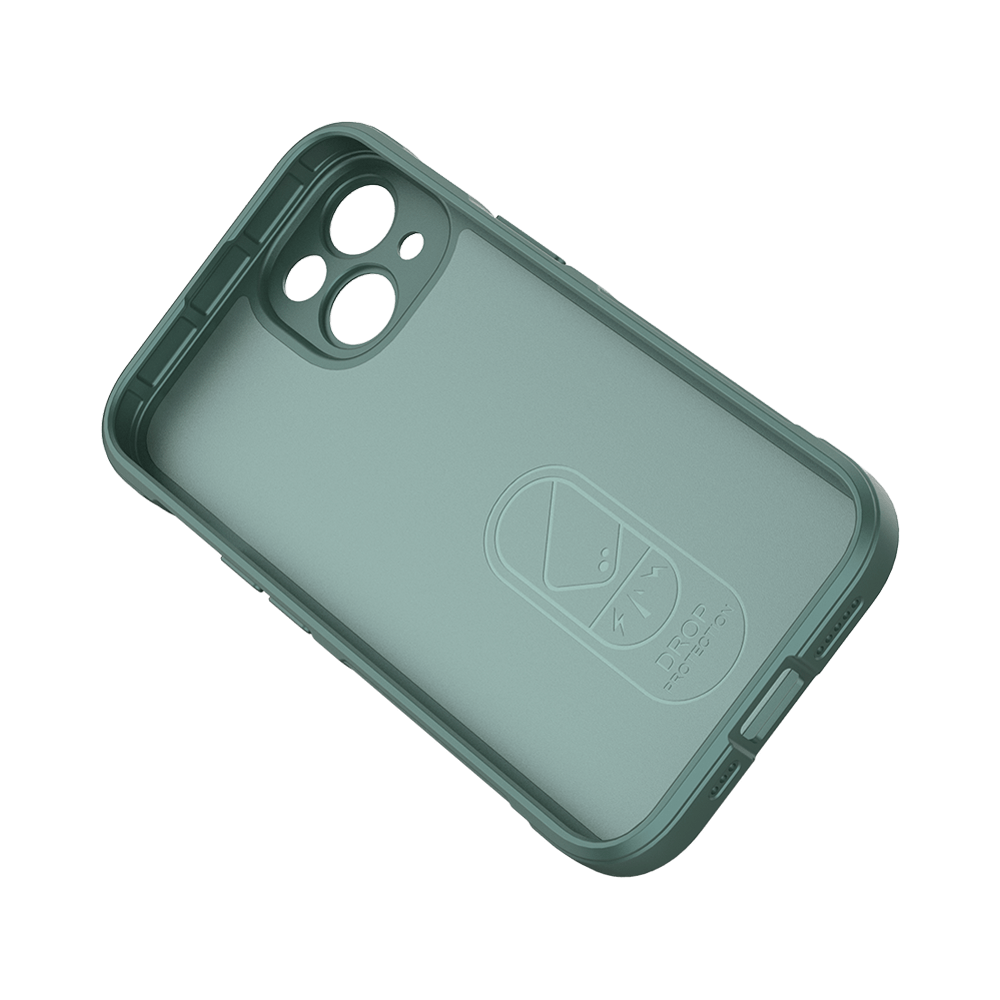 Coque de protection antichoc renforcée – Apple iPhone 13 – PROTECT IX008 Vert Foncé - Vue 4