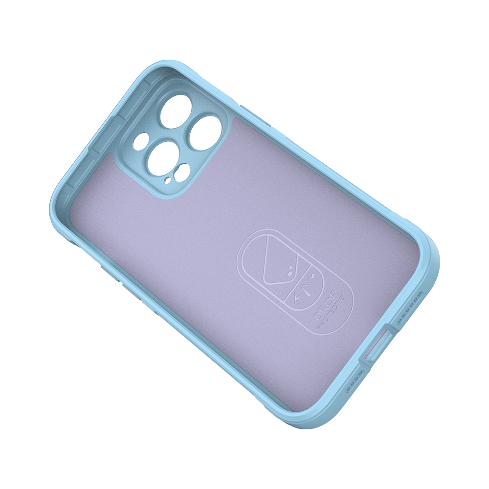 Coque de protection antichoc renforcée – Apple iPhone 15 Pro – PROTECT IX008 Bleu Clair - Vue 4