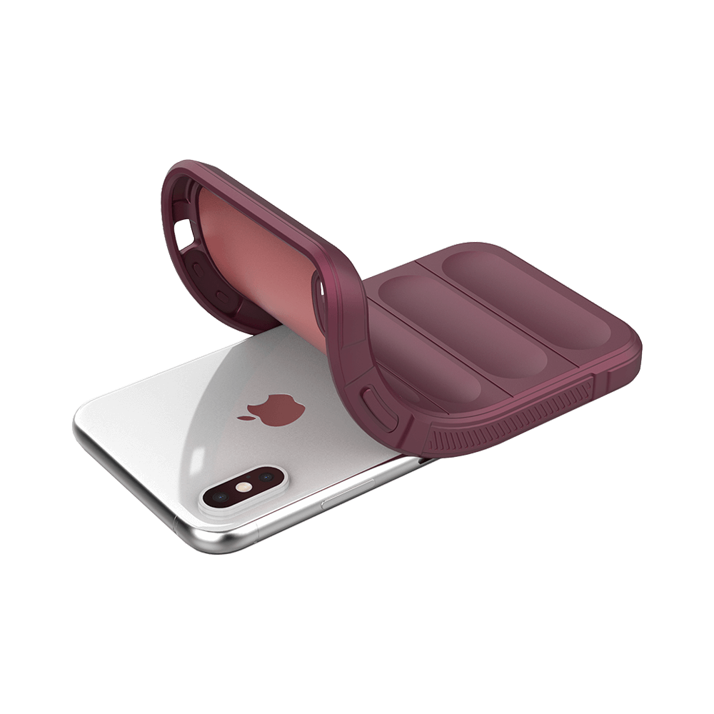 Coque de protection antichoc renforcée – Apple iPhone XS Max – PROTECT IX008 Prune - Vue 3