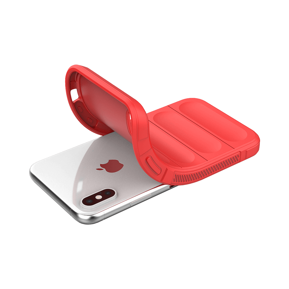 Coque de protection antichoc renforcée – Apple iPhone X / XS – PROTECT IX008 Rouge - Vue 3