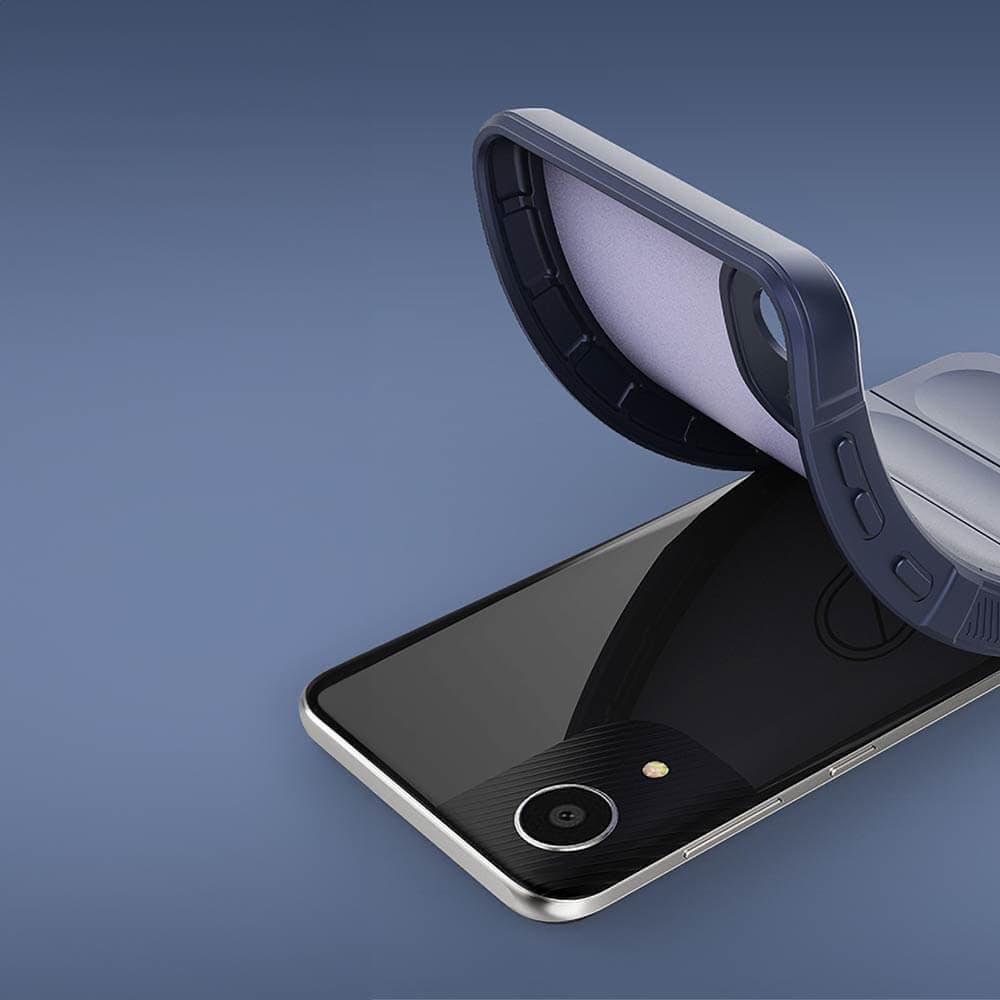 Coque de protection antichoc renforcée – Samsung Galaxy A03 Core – PROTECT IX008 Bleu Clair - Vue 3