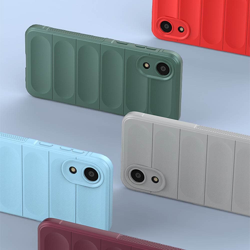 Coque de protection antichoc renforcée – Samsung Galaxy A03 Core – PROTECT IX008 Bleu Clair - Vue 6