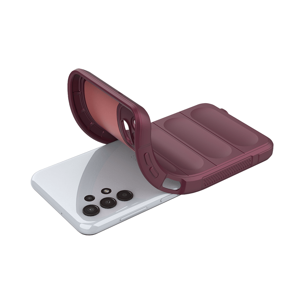 Coque de protection antichoc renforcée – Samsung Galaxy A04e – PROTECT IX008 Prune - Vue 3