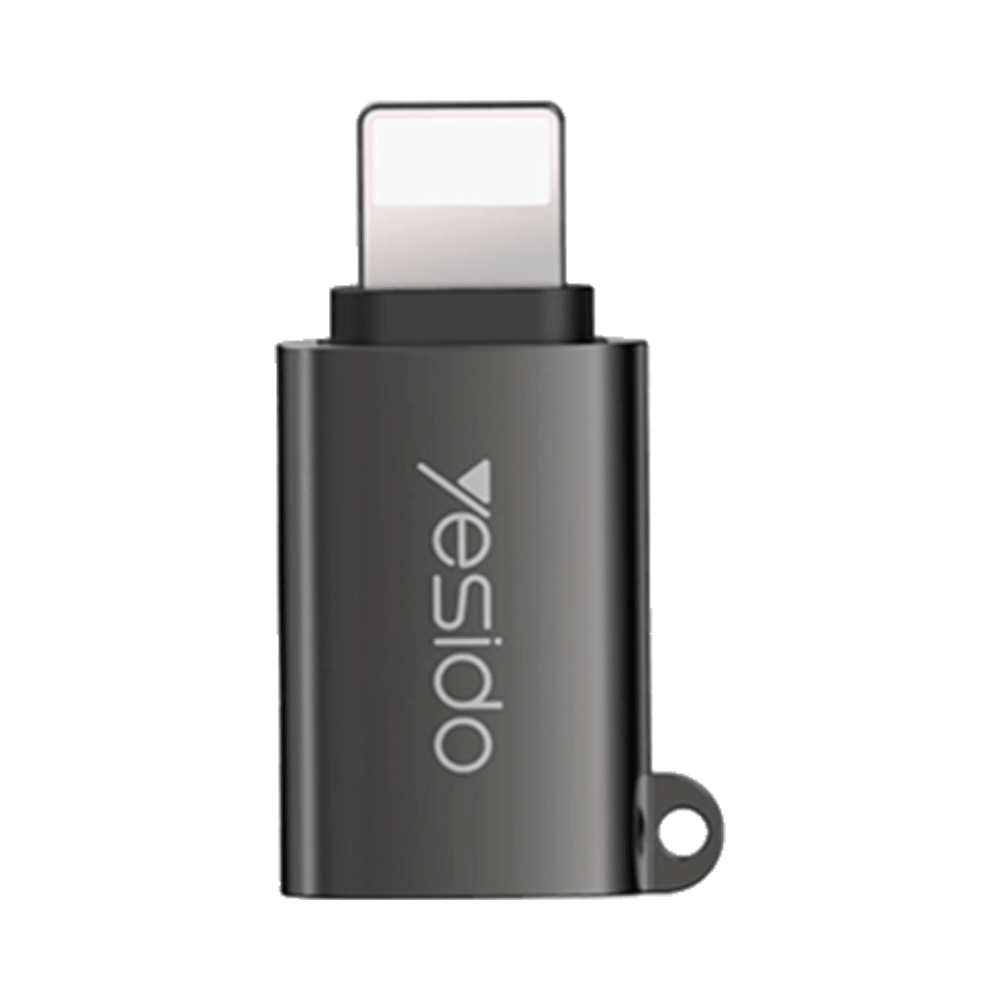 Adaptateur OTG USB femelle vers Lightning mâle - Yesido GS14 - Vue 2
