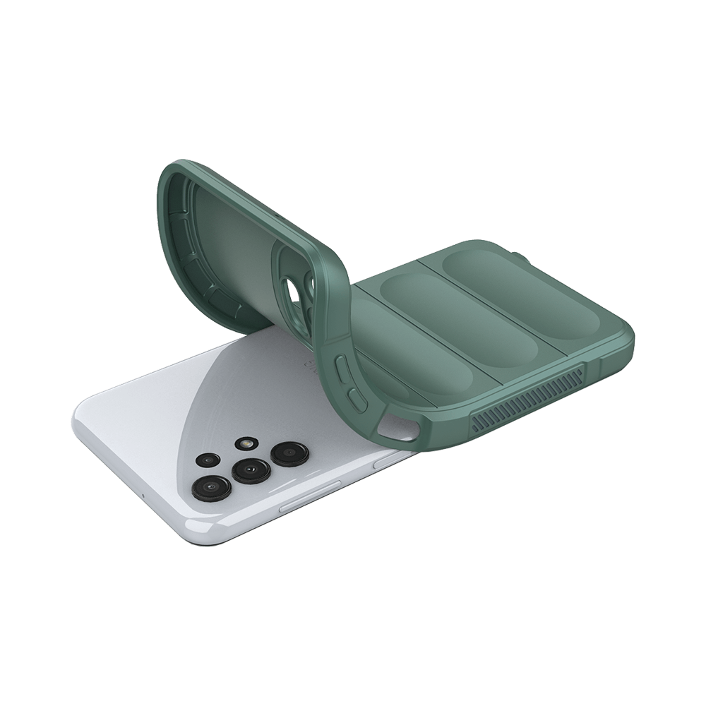 Coque de protection antichoc renforcée – Samsung Galaxy A04e – PROTECT IX008 Vert Foncé - Vue 3