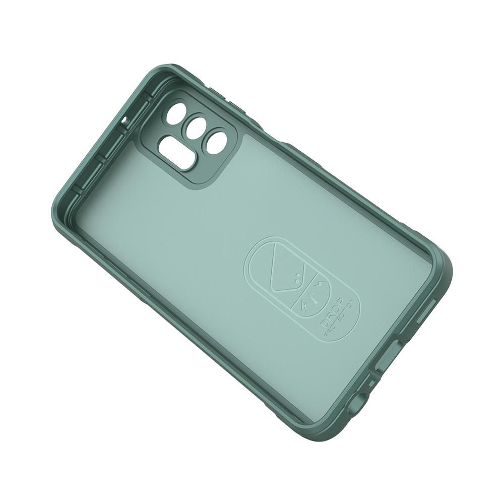 Coque de protection antichoc renforcée – Samsung Galaxy A04e – PROTECT IX008 Vert Foncé - Vue 4