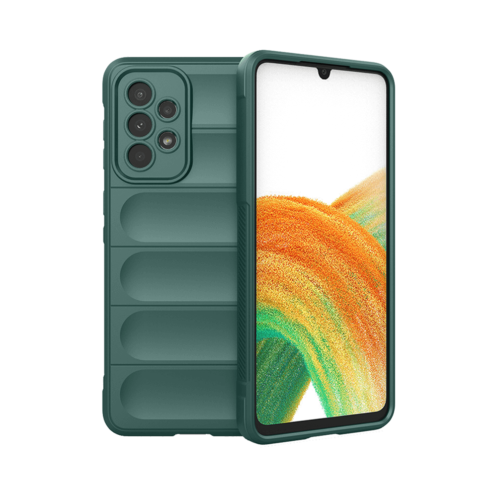 Coque de protection antichoc renforcée – Samsung Galaxy A33 5G – PROTECT IX008 Vert Foncé