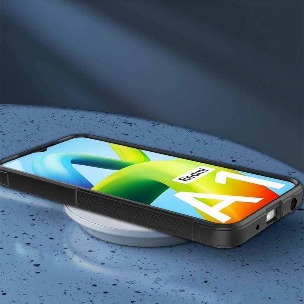 Coque de protection antichoc renforcée – Xiaomi Redmi A1 – PROTECT IX008 Prune - Vue 5