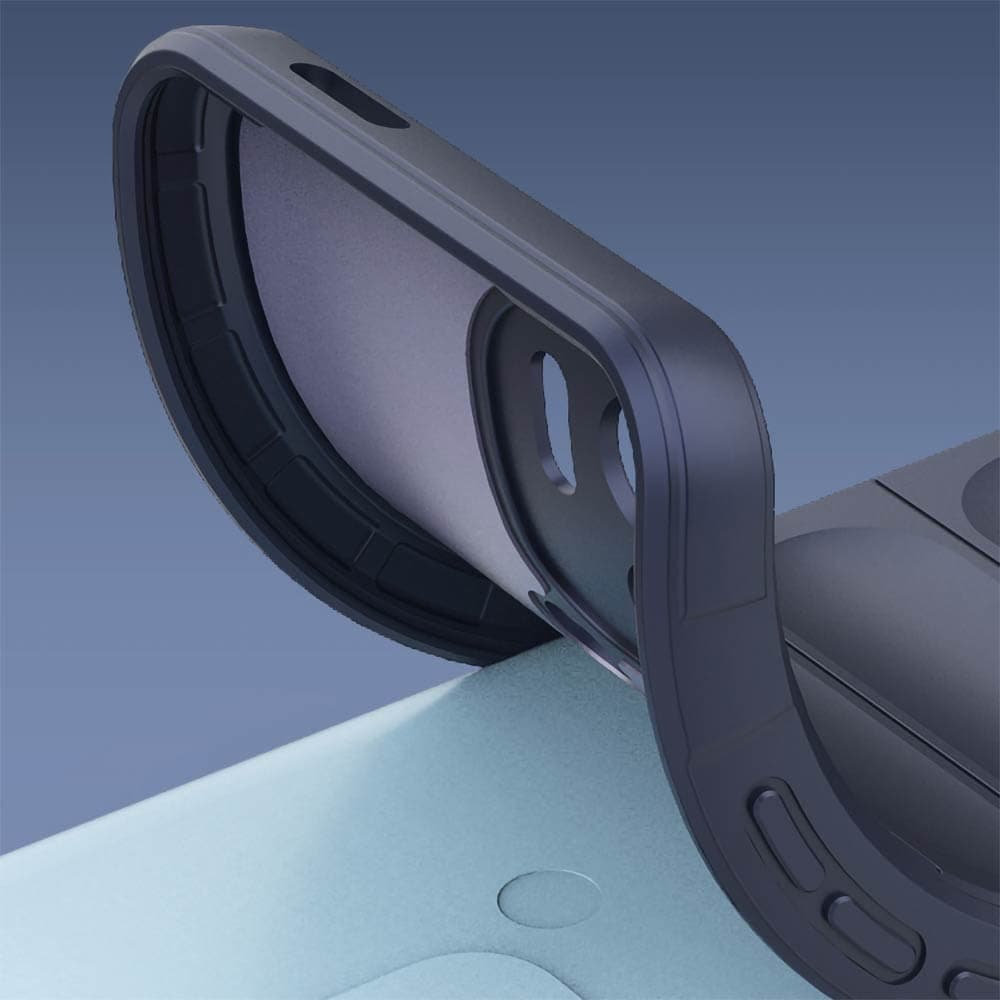 Coque de protection antichoc renforcée – Xiaomi Redmi A1+ – PROTECT IX008 Prune - Vue 3