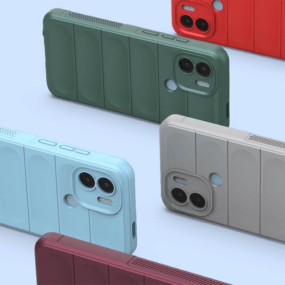 Coque de protection antichoc renforcée – Xiaomi Redmi A1+ – PROTECT IX008 Prune - Vue 6