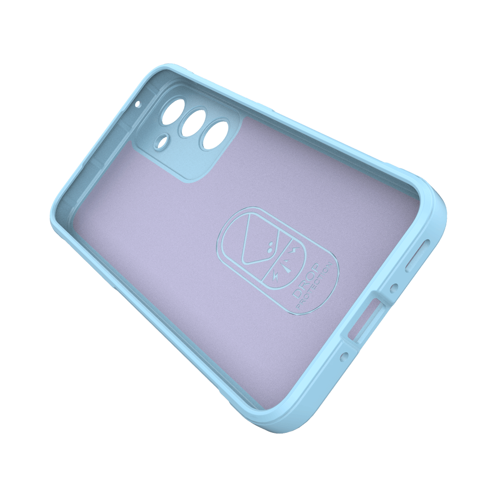 Coque de protection antichoc renforcée – Samsung Galaxy A55 5G – PROTECT IX008 Bleu Clair - Vue 4