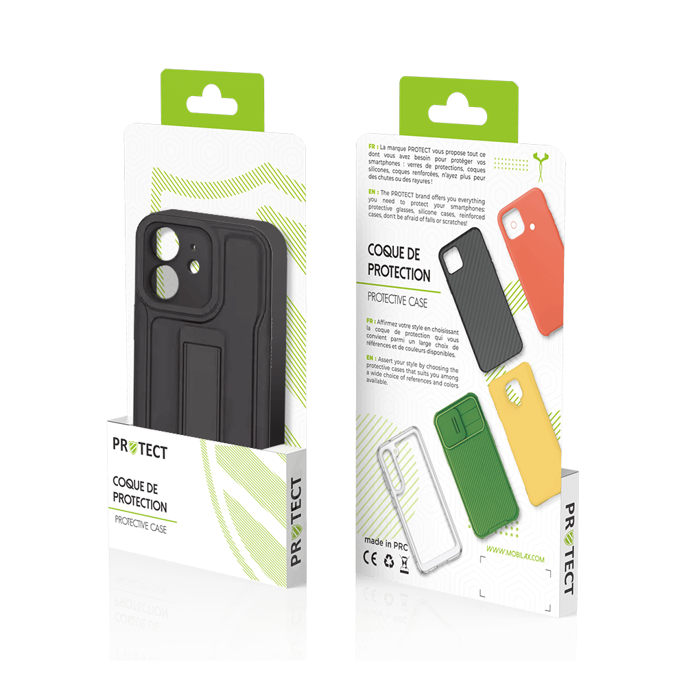 Coque de Protection PROTECT pour Apple iPhone 12 Noir - Vue 3