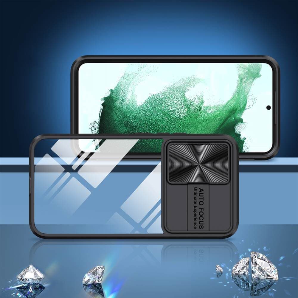 Coque avec cache caméra – Samsung Galaxy A35 5G – PROTECT IE027 Noir - Vue 2