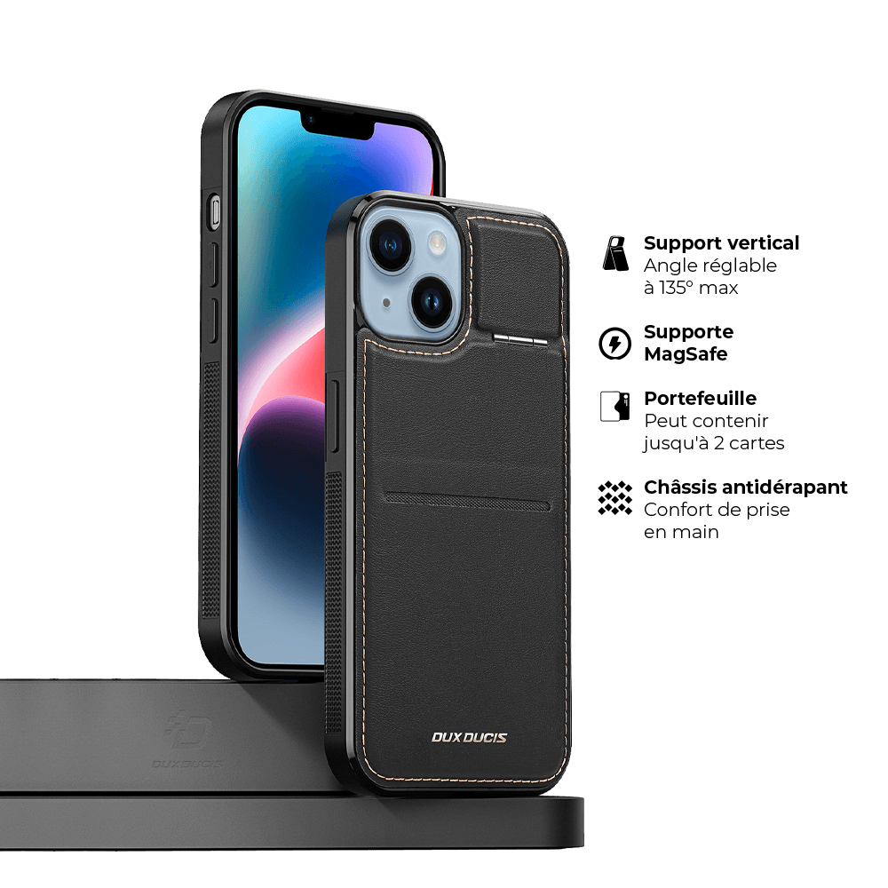 Coque de Protection Dux Ducis pour Apple iPhone 14 Plus Noir - Vue 3