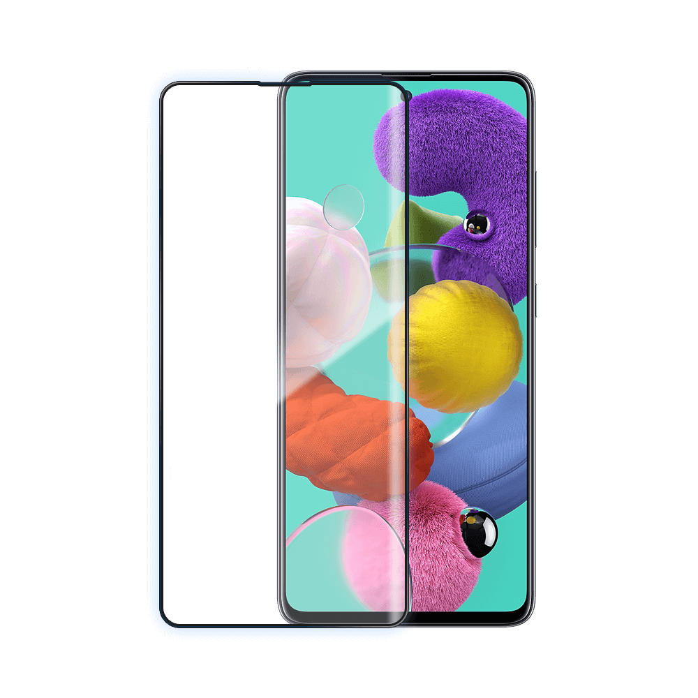 Verre trempé intégral 5D 9H – protection écran compatible Samsung Galaxy A52 5G / A52 4G / A52s 5G – PROTECT Noir