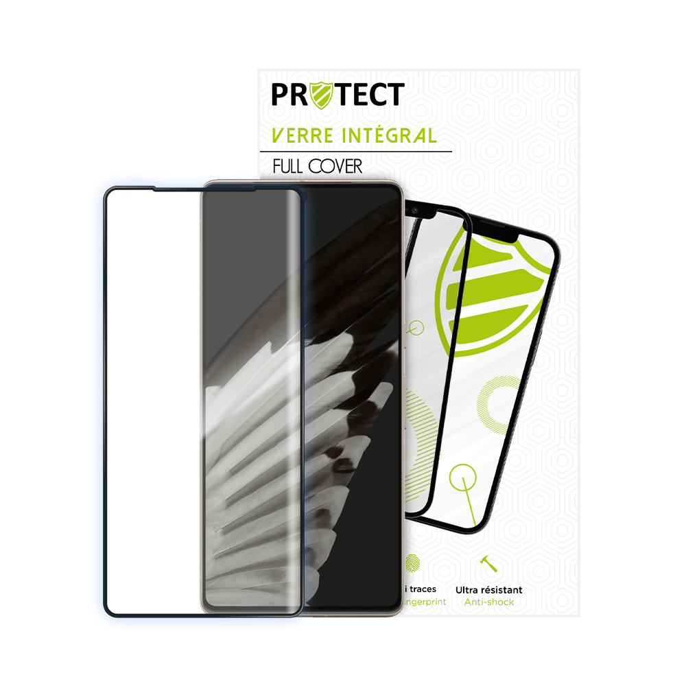 Verre trempé intégral 5D 9H – protection écran Google Pixel 7 Pro – PROTECT Noir - Vue 2