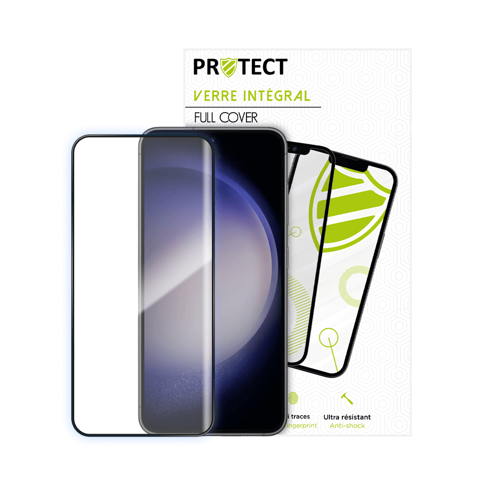 Verre trempé intégral 5D 9H – protection écran Samsung Galaxy S23 5G – PROTECT Noir - Vue 2