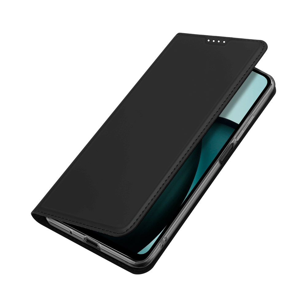 Housse folio Xiaomi Redmi A3 porte-carte – Dux Ducis Skin Pro Noir - Vue 3