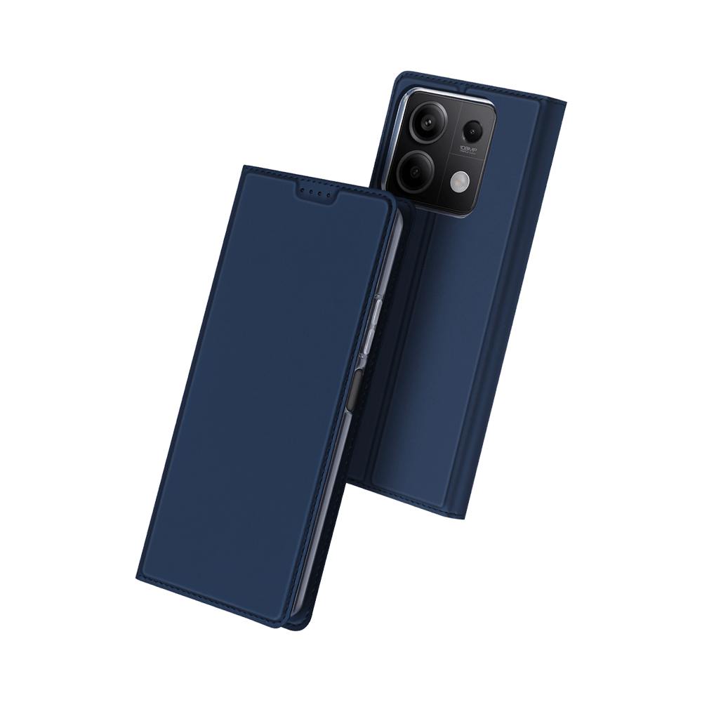 Housse folio Xiaomi Redmi Note 13 5G porte-carte – Dux Ducis Skin Pro Bleu