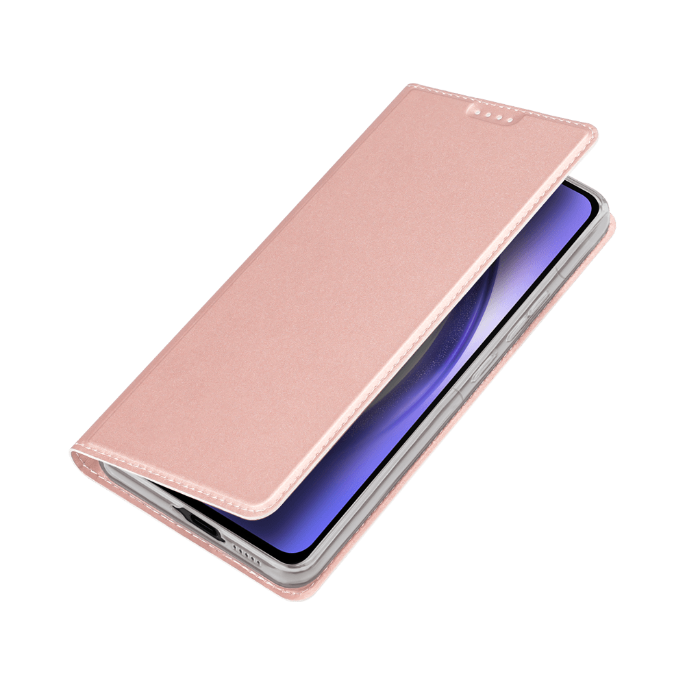 Housse folio Samsung Galaxy A55 5G porte-carte – Dux Ducis Skin Pro Bleu - Vue 3
