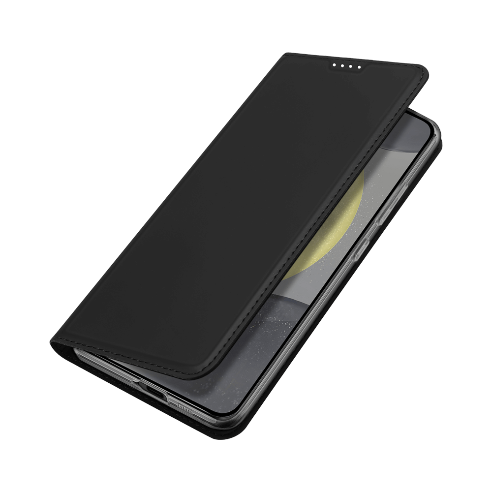 Housse folio Samsung Galaxy S24+ 5G porte-carte – Dux Ducis Skin Pro Noir - Vue 3