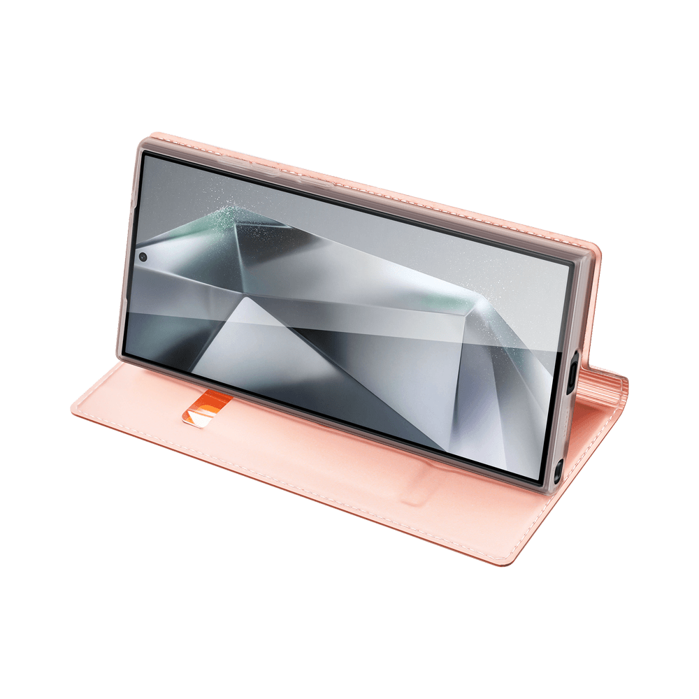 Housse folio Samsung Galaxy S24 Ultra 5G porte-carte – Dux Ducis Skin Pro Noir - Vue 3