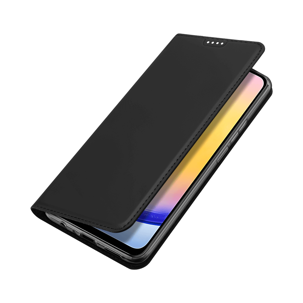 Housse folio Samsung Galaxy A25 5G porte-carte – Dux Ducis Skin Pro Noir - Vue 3