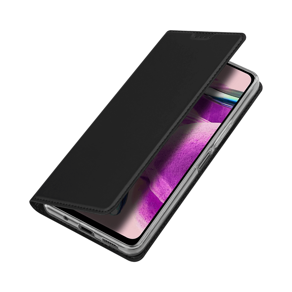 Housse folio Xiaomi Redmi Note 12S porte-carte – Dux Ducis Skin Pro Noir - Vue 3