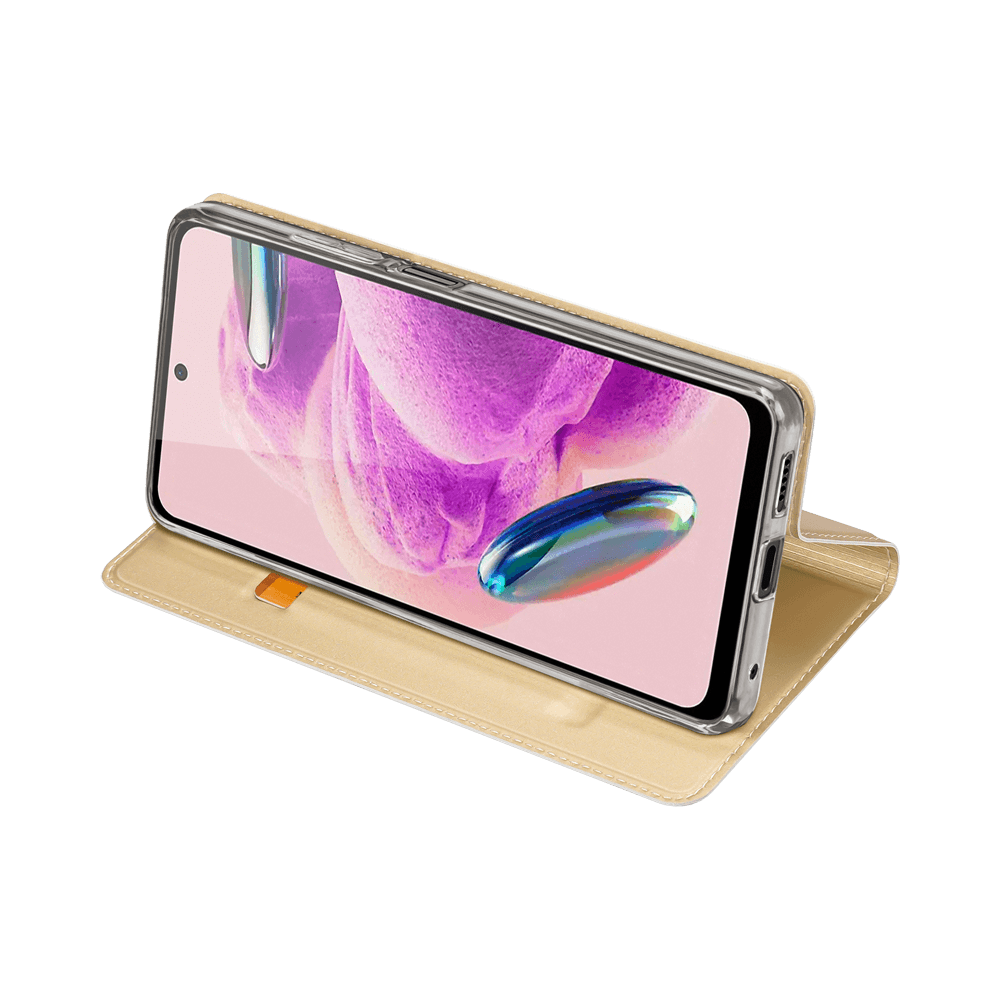 Housse folio Xiaomi Redmi Note 12S porte-carte – Dux Ducis Skin Pro Noir - Vue 4