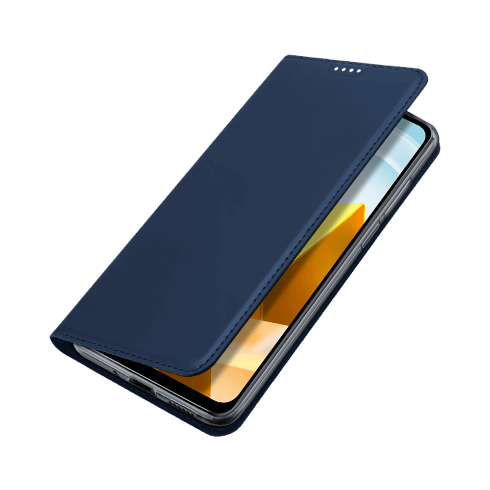 Housse folio Xiaomi Poco M5 porte-carte – Dux Ducis Skin Pro Noir - Vue 3