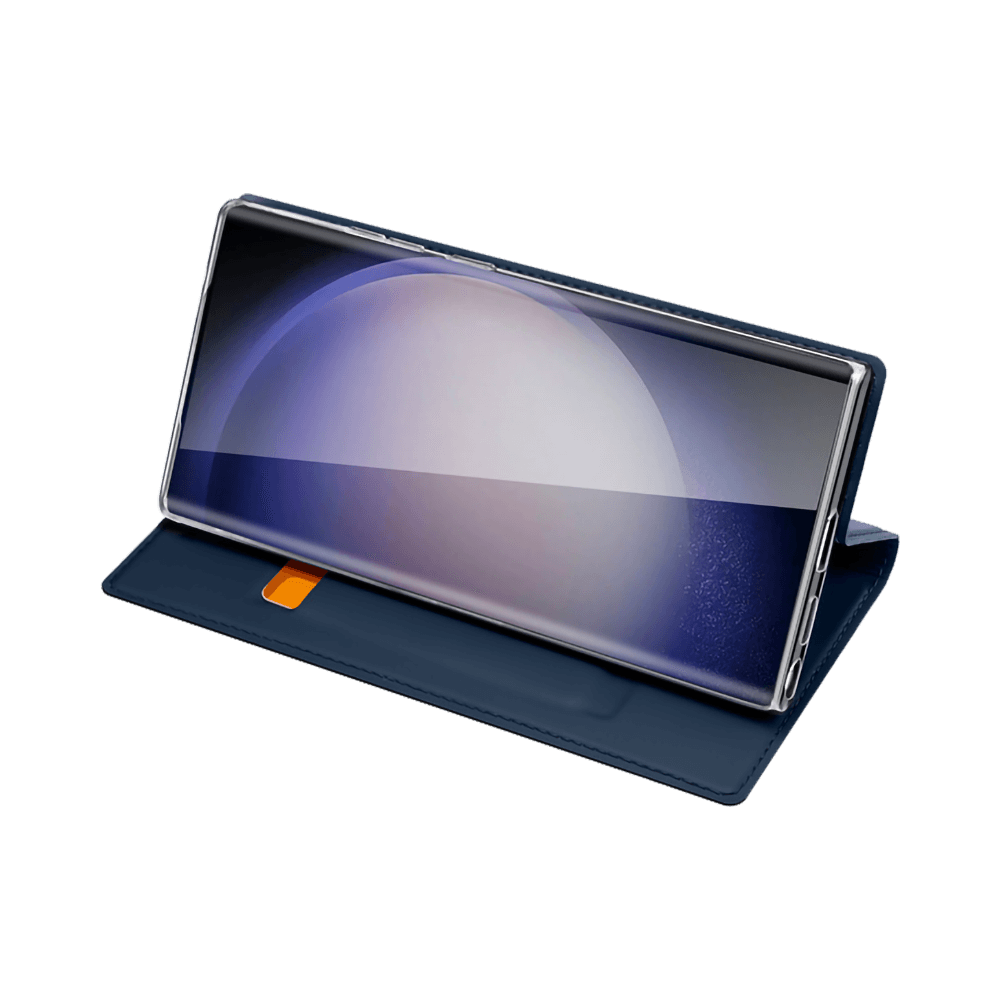 Housse folio Samsung Galaxy S23 Ultra porte-carte – Dux Ducis Skin Pro Noir - Vue 3