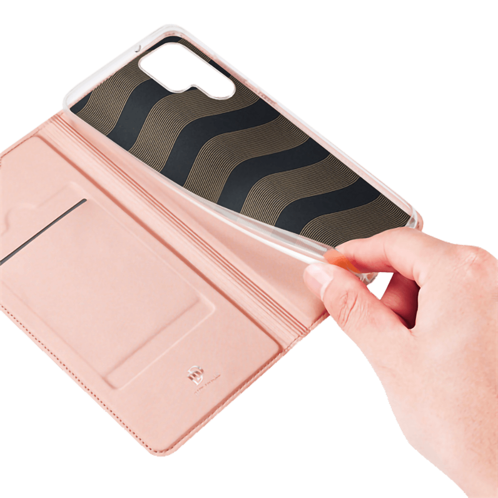 Housse folio Samsung Galaxy S23 Ultra porte-carte – Dux Ducis Skin Pro Noir - Vue 4