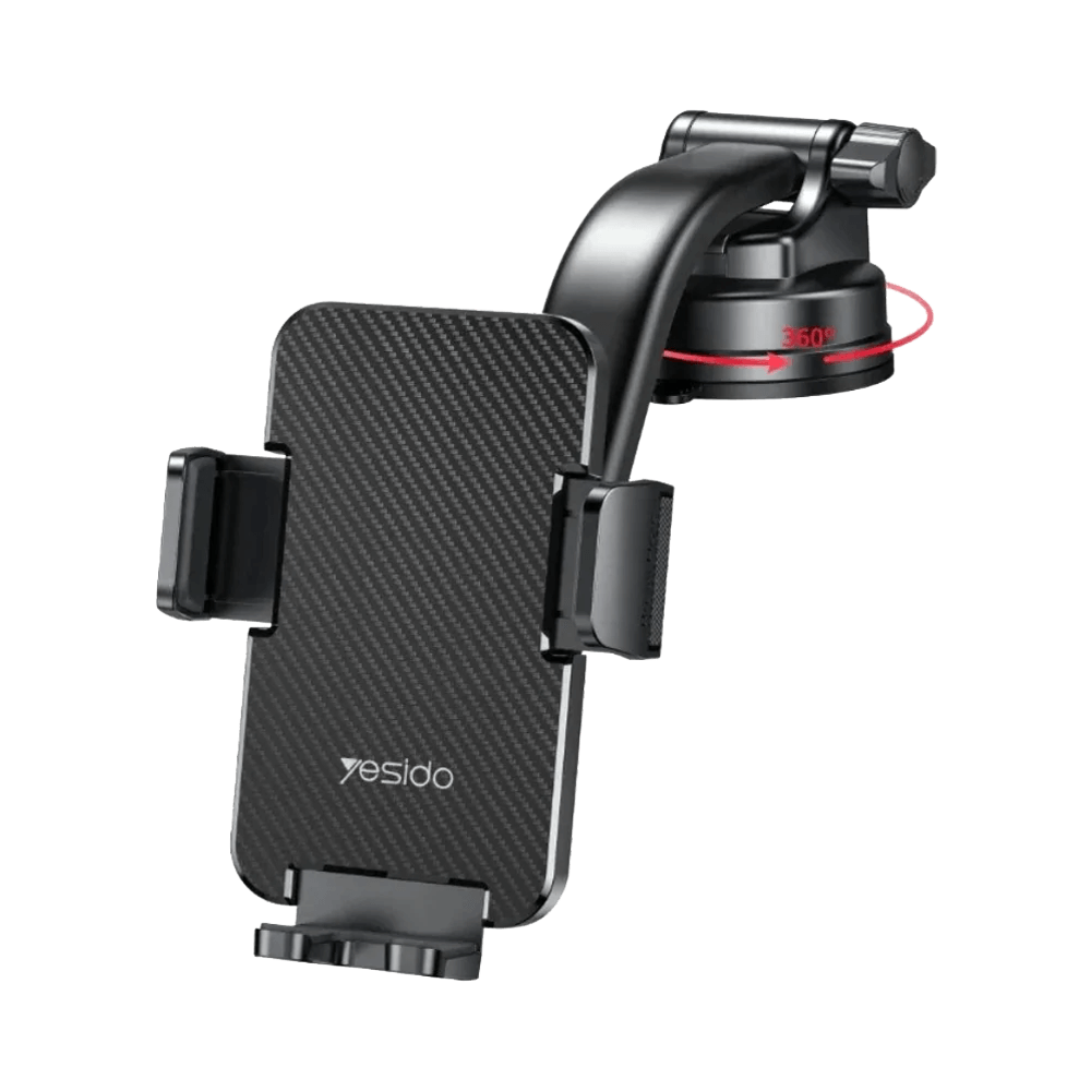 Support smartphone pour voiture Yesido C172 Noir - Vue 2