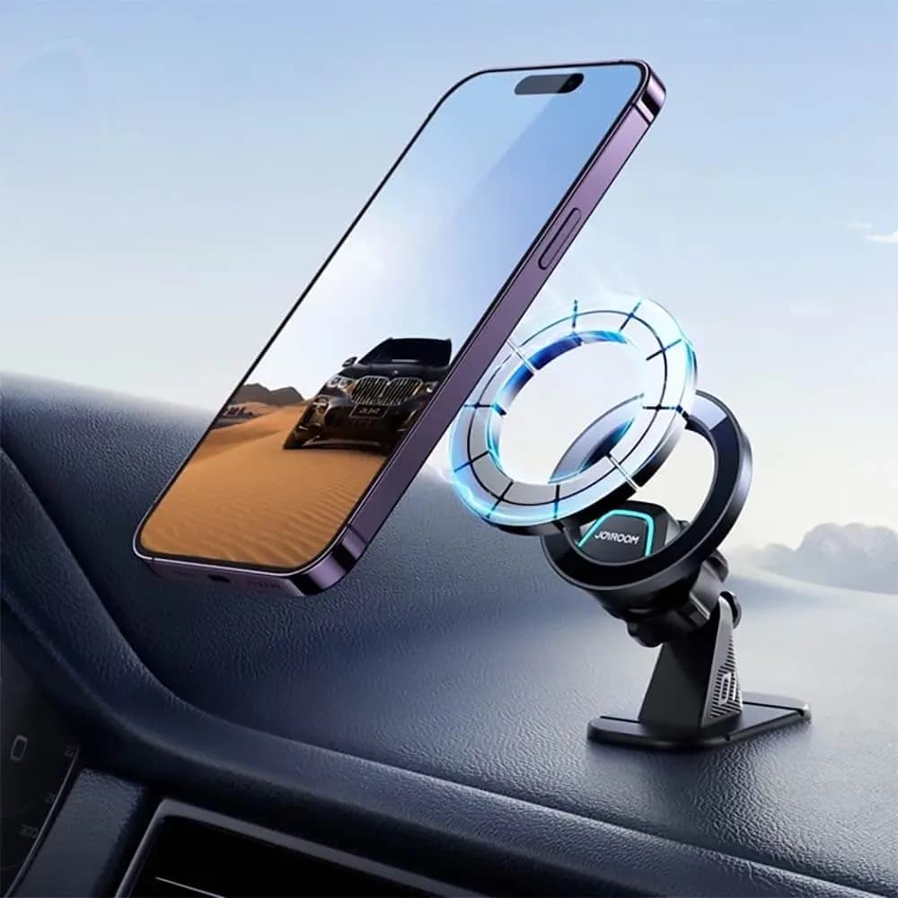 Support Smartphone Magnétique pour Voiture JOYROOM Noir - Vue 2