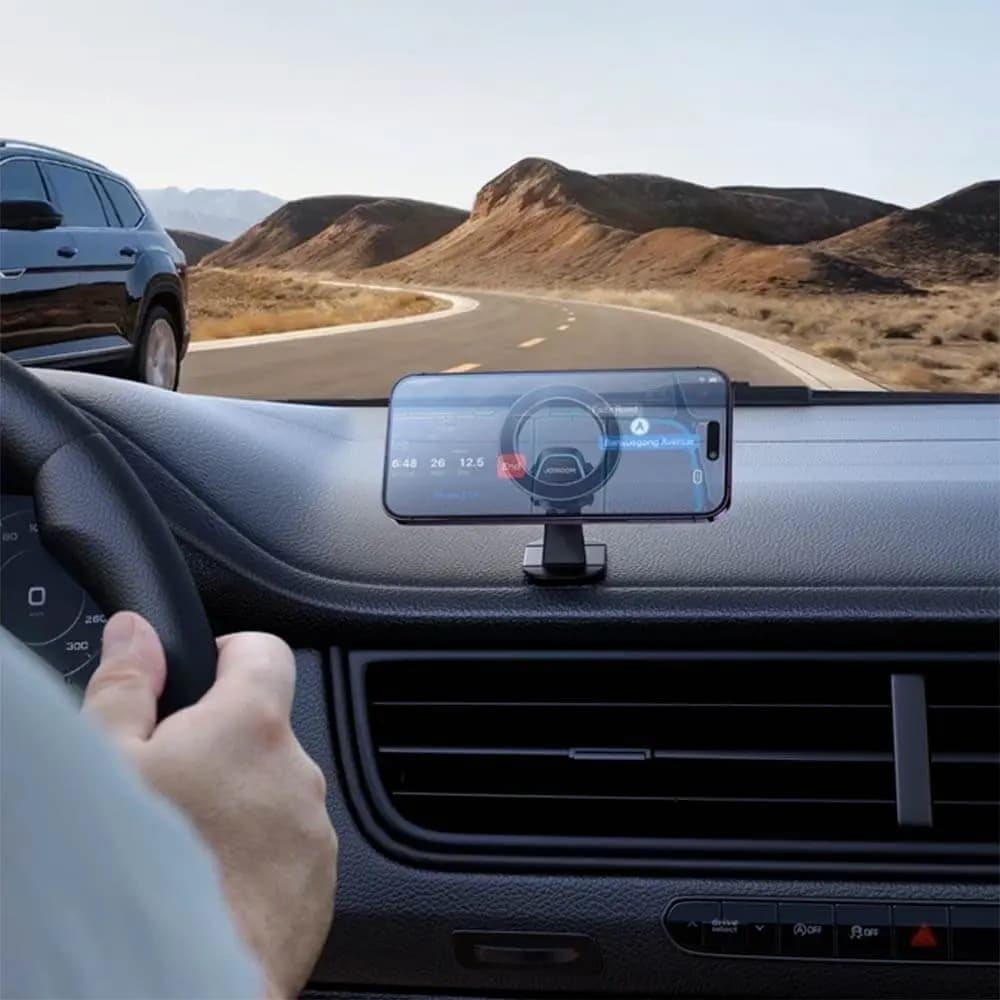 Support Smartphone Magnétique pour Voiture JOYROOM Noir - Vue 5