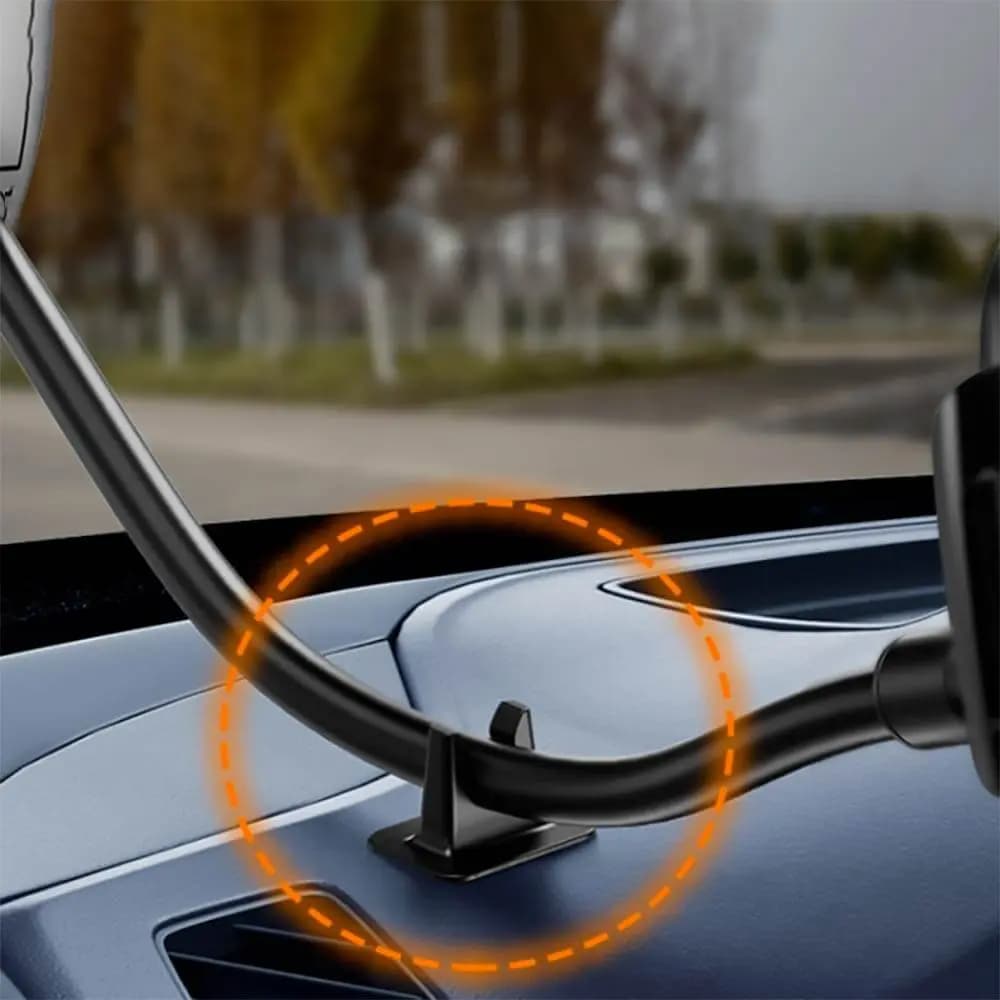 Support smartphone pour voiture Yesido C108 Noir - Vue 2