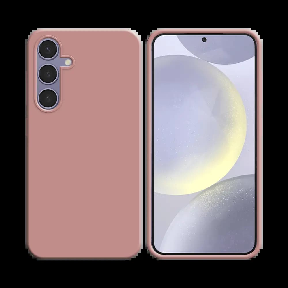 Coque silicone Samsung Galaxy S24 Plus 5G - Rose