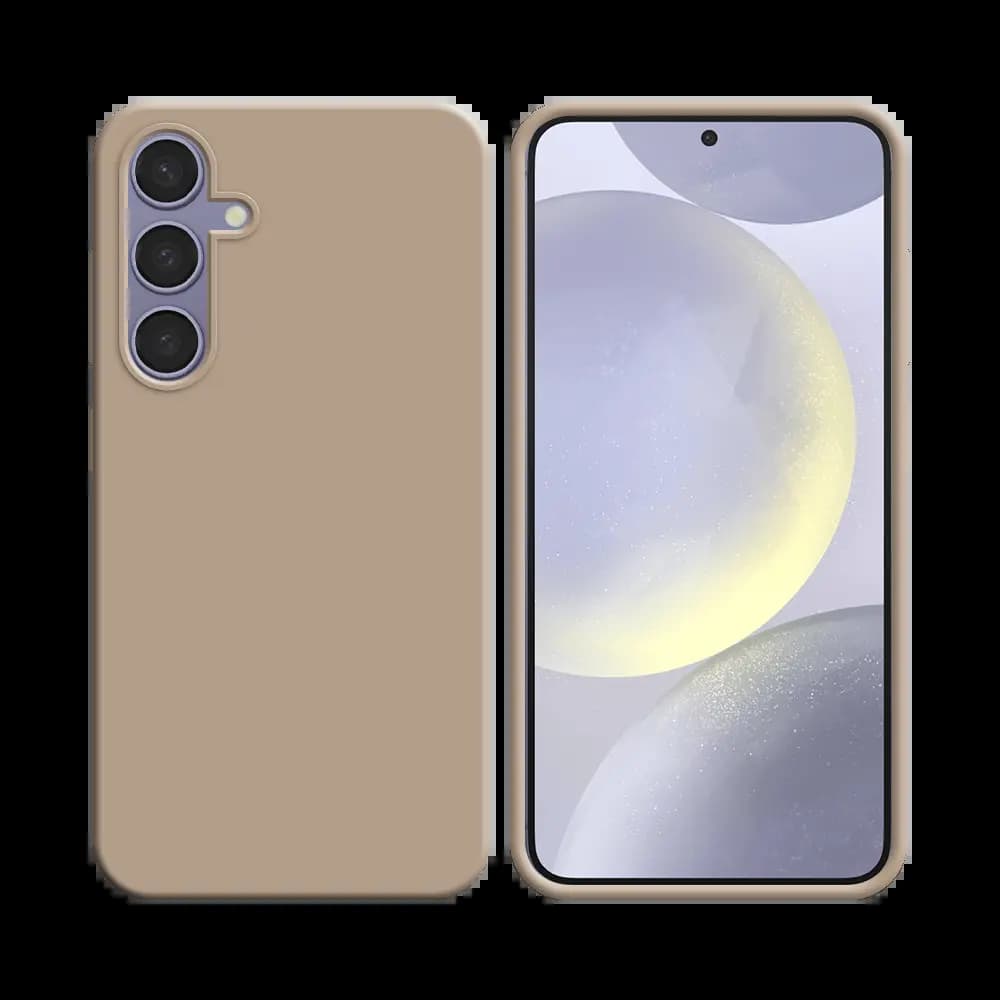 Coque silicone Samsung Galaxy S24 Plus 5G - Rose Gold