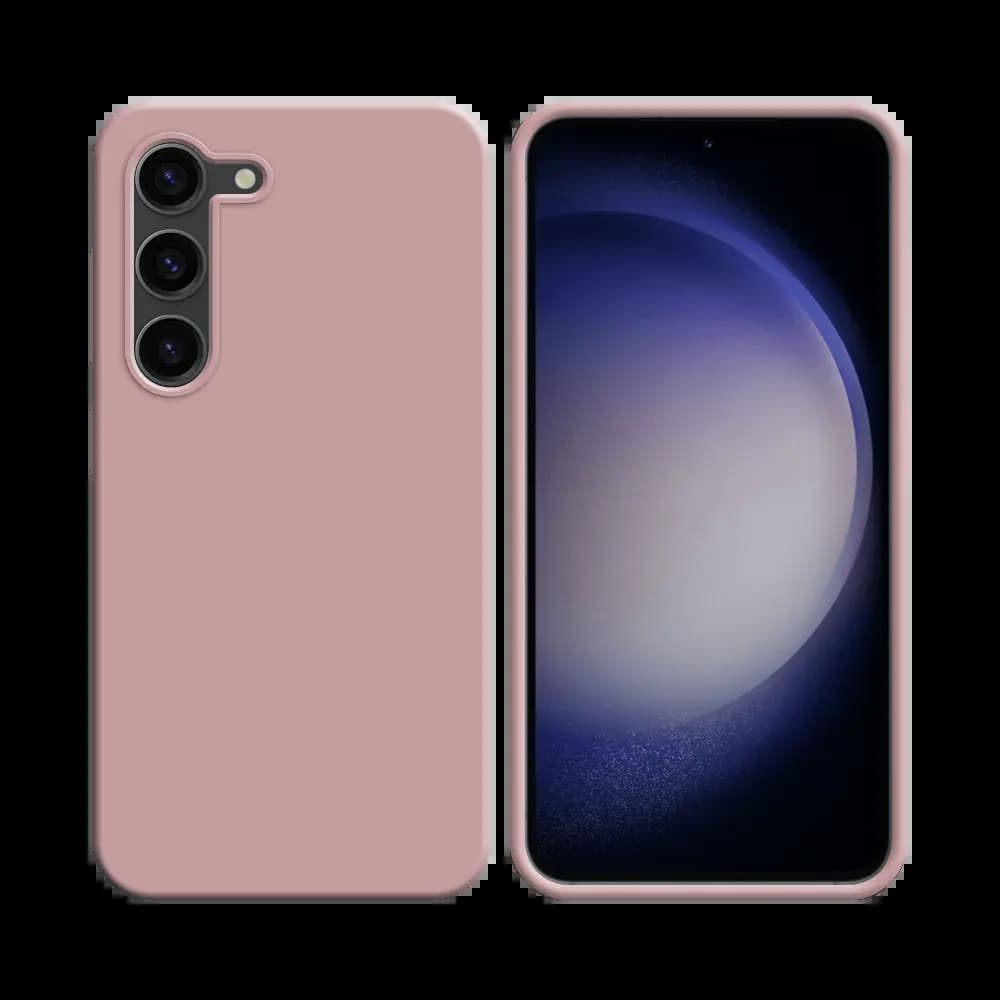 Coque silicone Samsung Galaxy S23 Plus 5G - Rose