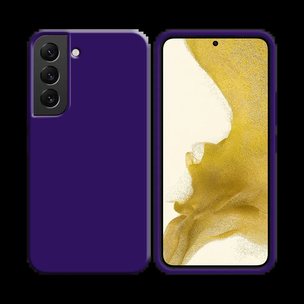 Coque silicone Samsung Galaxy S22 Plus - Mauve