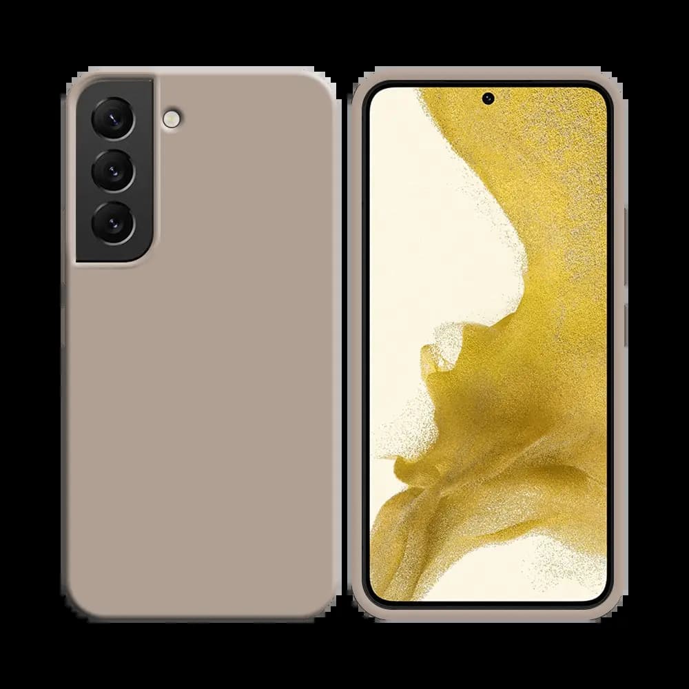 Coque silicone Samsung Galaxy S22 Plus - Rose Gold