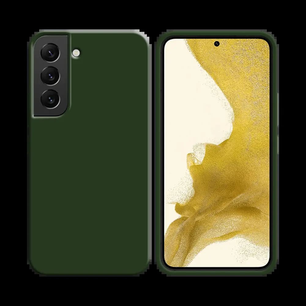 Coque silicone Samsung Galaxy S22 Plus - Vert Foncé