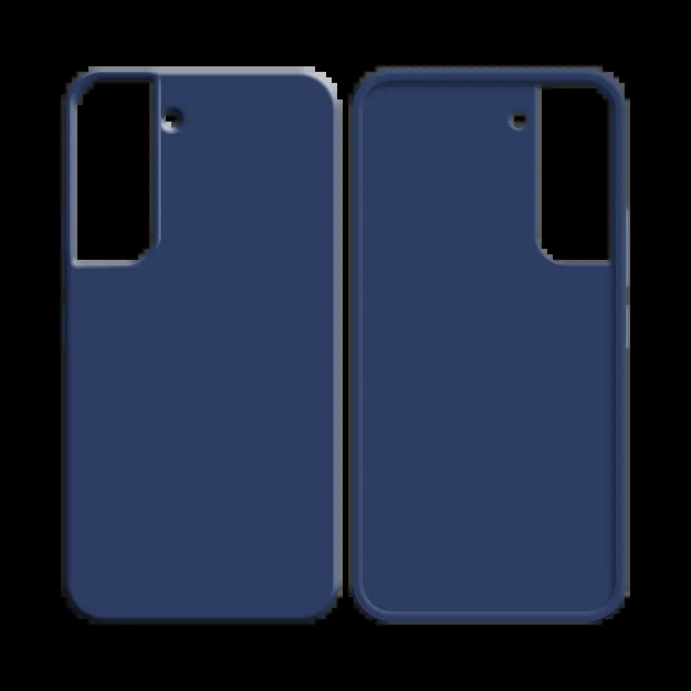Coque silicone Samsung Galaxy S21 Plus 5G - Bleu Marine - Vue 12
