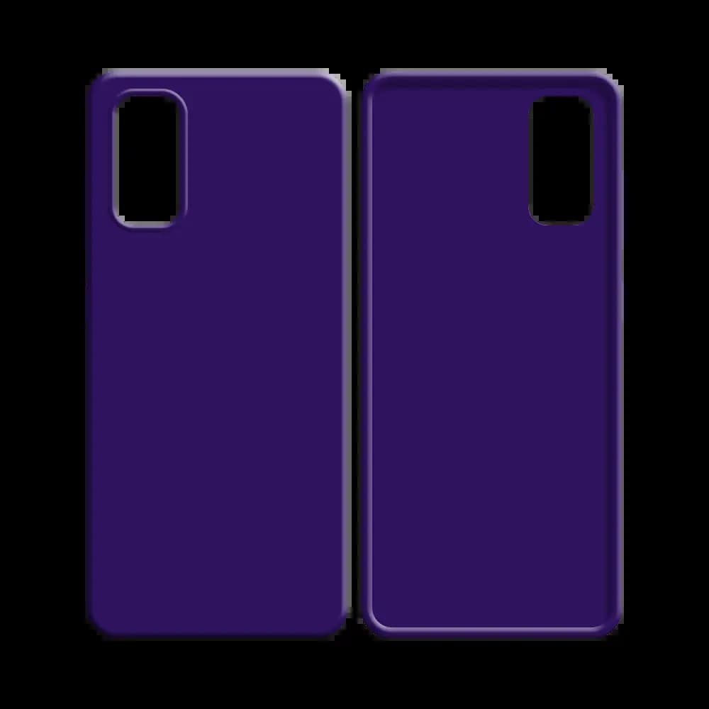 Coque silicone Samsung Galaxy S20 - Mauve - Vue 2