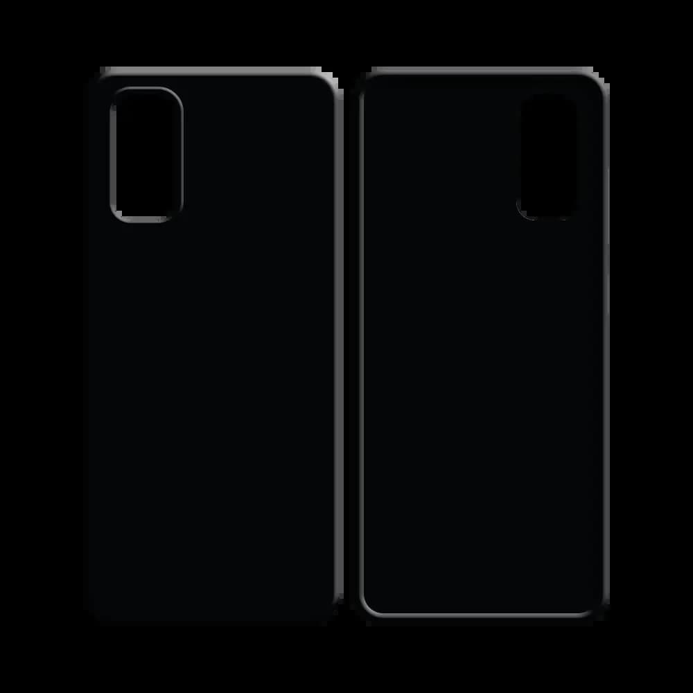 Coque silicone Samsung Galaxy S20 - Noir - Vue 2